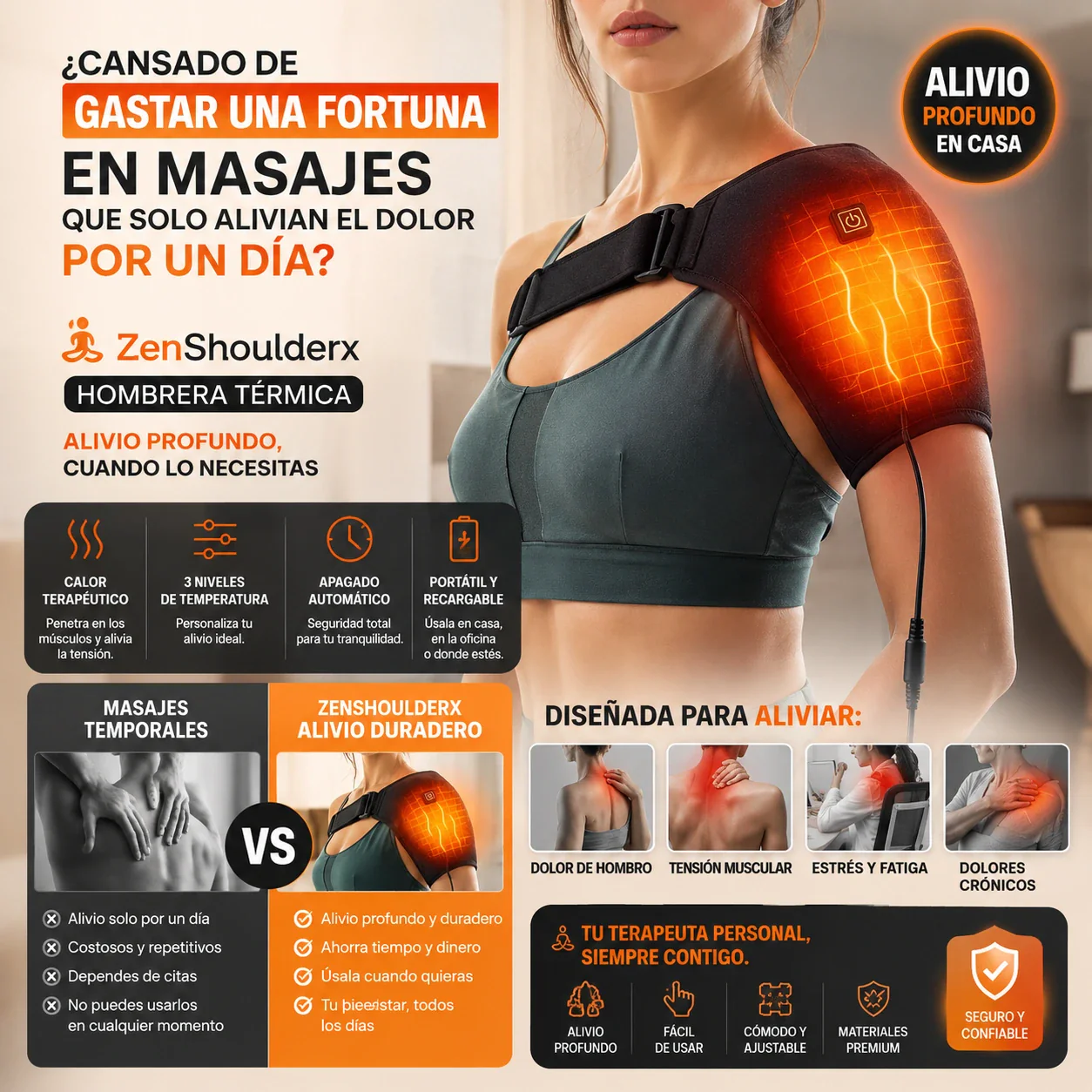 Hombrera Termica - ZenShoulderx